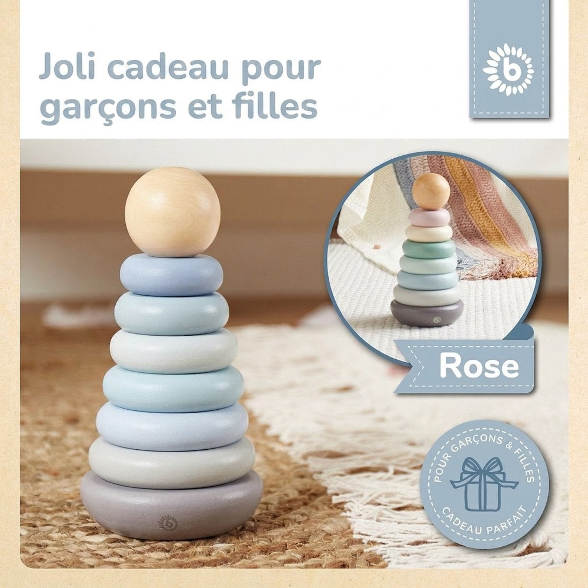 Stapelturm Hazy FSC® - FR Infographic