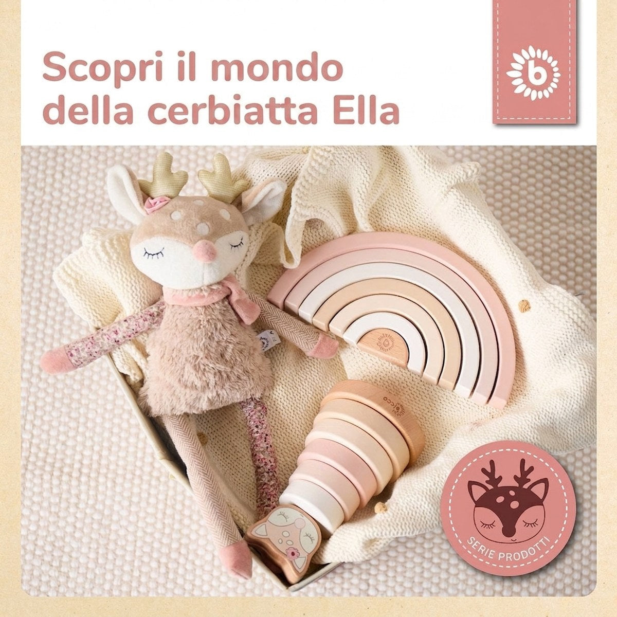 STAPELTURM REH ELLA FSC® - IT Infographic
