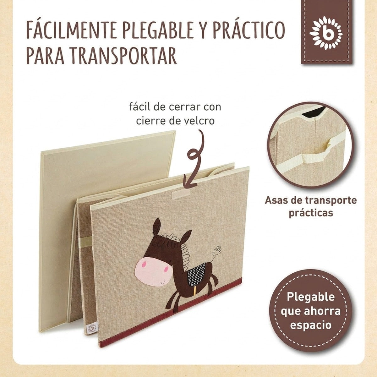 Aufbewahrungsbox Esel mit Deckel - ES Infographic