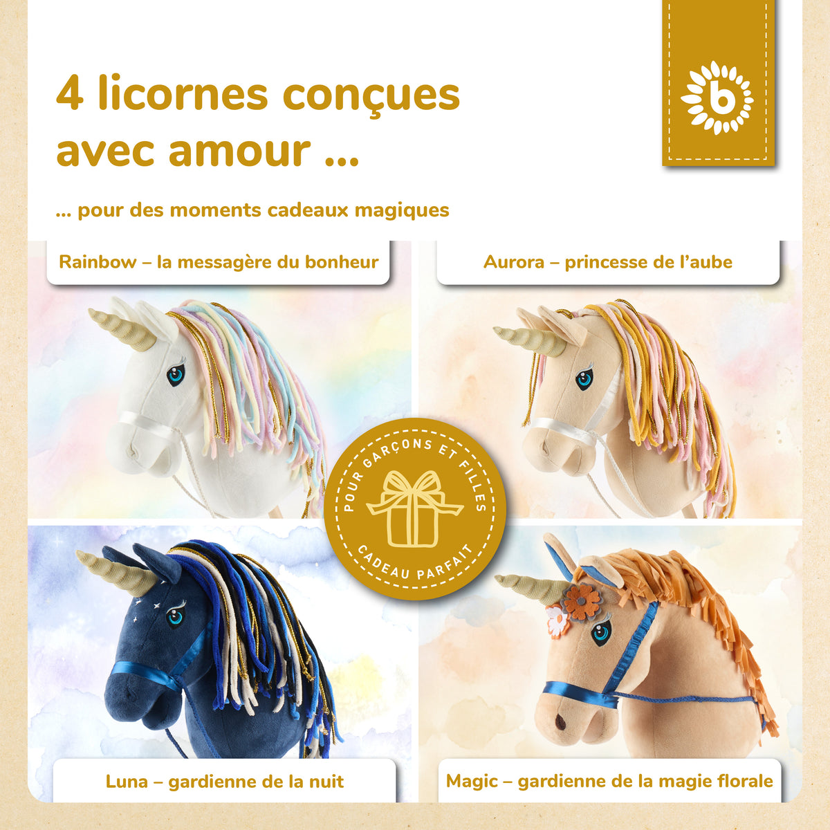 STECKENTIER EINHORN MAGIC - FR Infographic