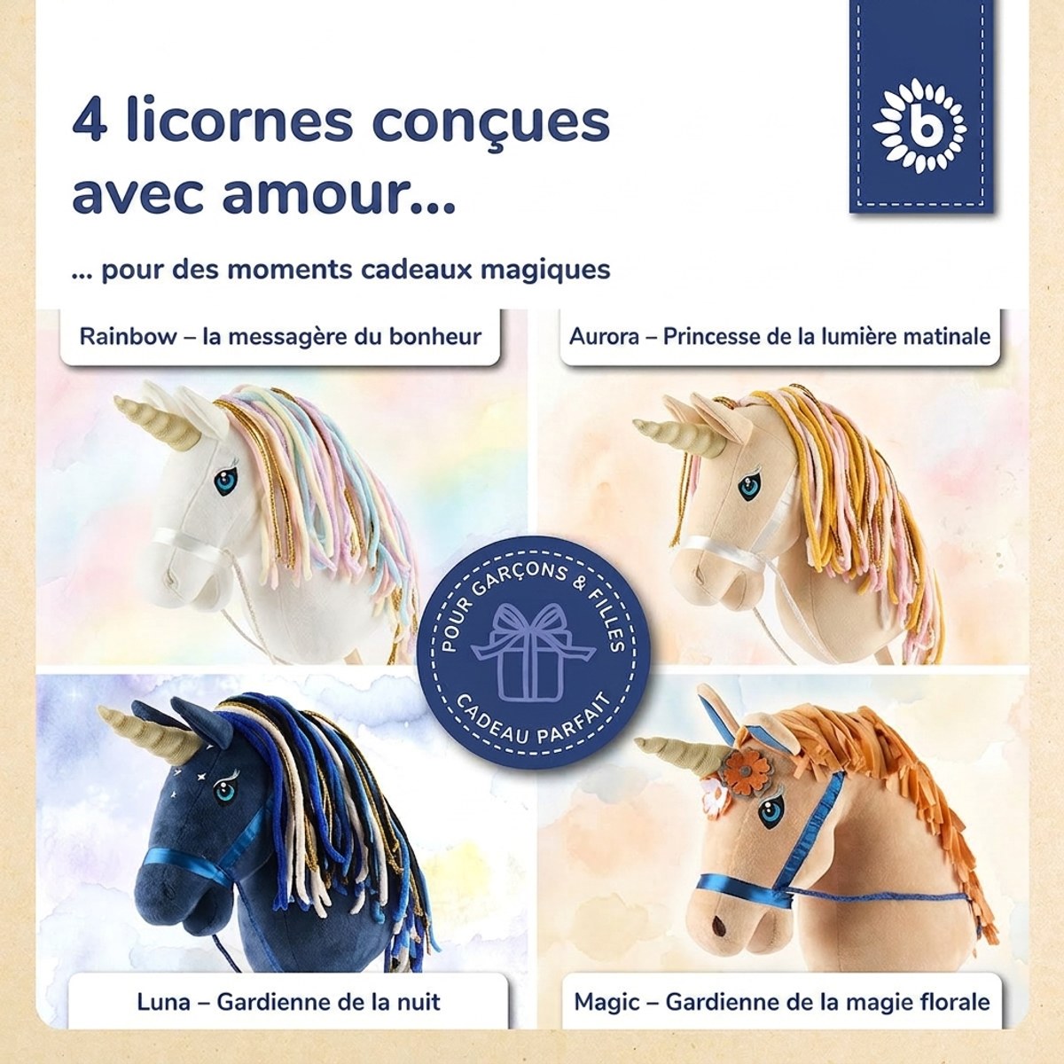 STECKENTIER EINHORN LUNA - FR Infographic