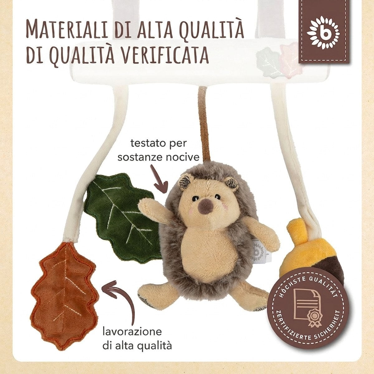 Universalhänger Igel Piksi - IT Infographic