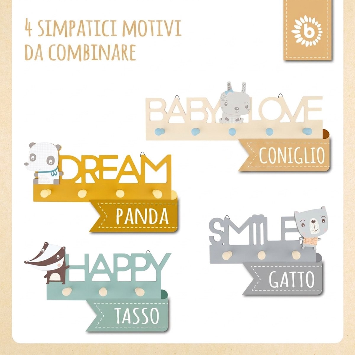 Wandgarderobe Hase - IT Infographic