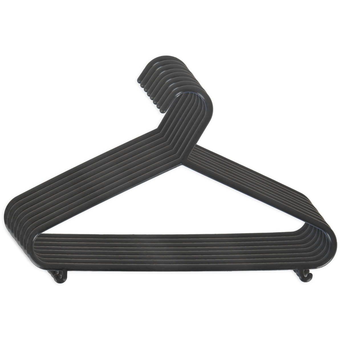 Lot de 8 cintres black