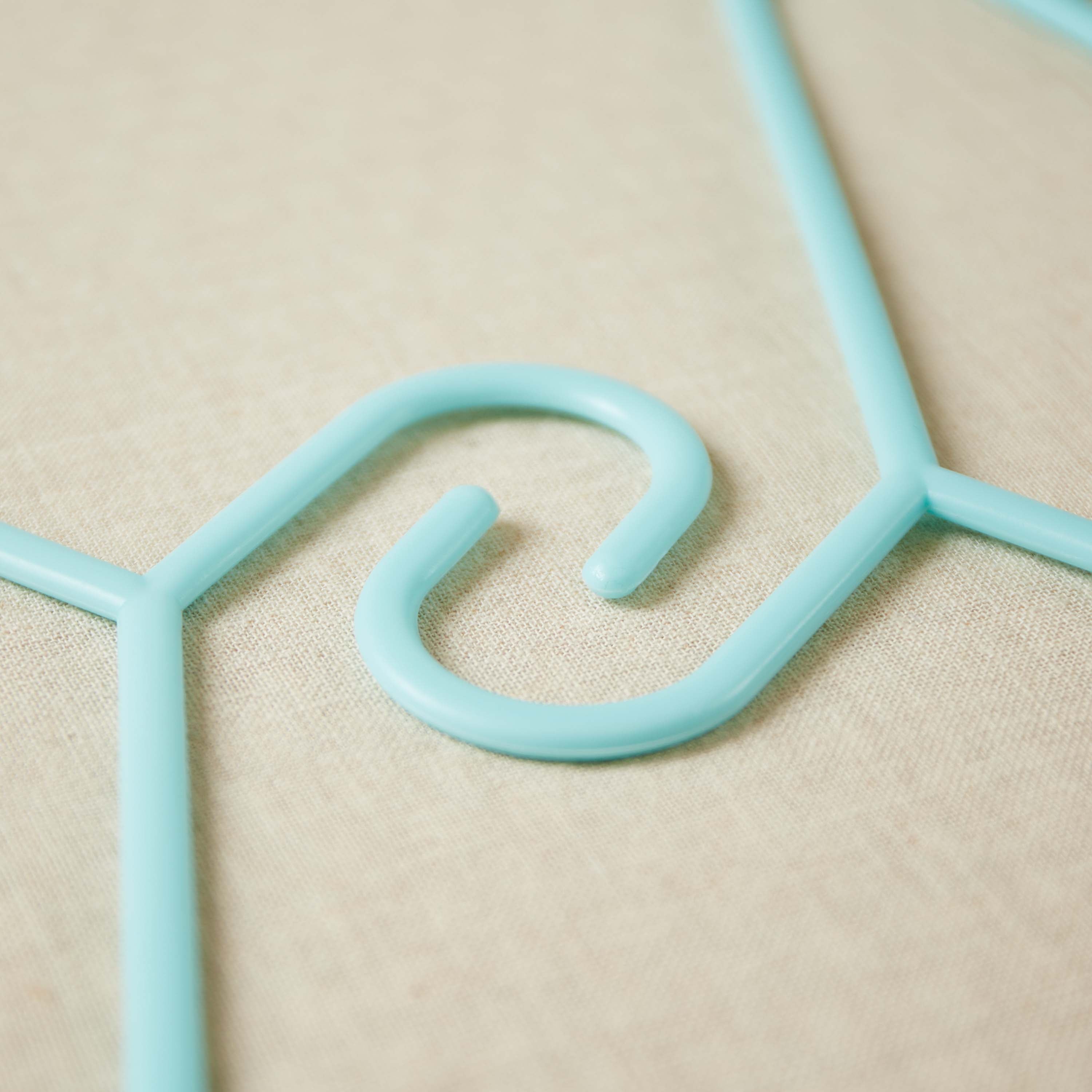 Set di grucce 8 pezzi light teal