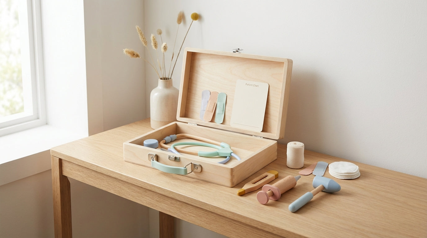 Was gehört in einen Arztkoffer für Kinder? Checkliste, Alter & DIY