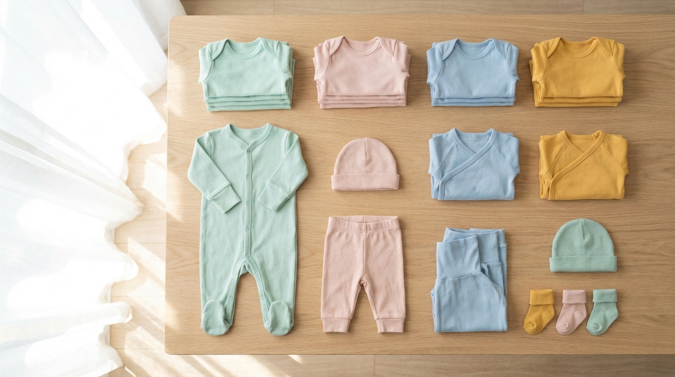 Erstausstattung Baby Kleidung: Was braucht man wirklich? (Liste)