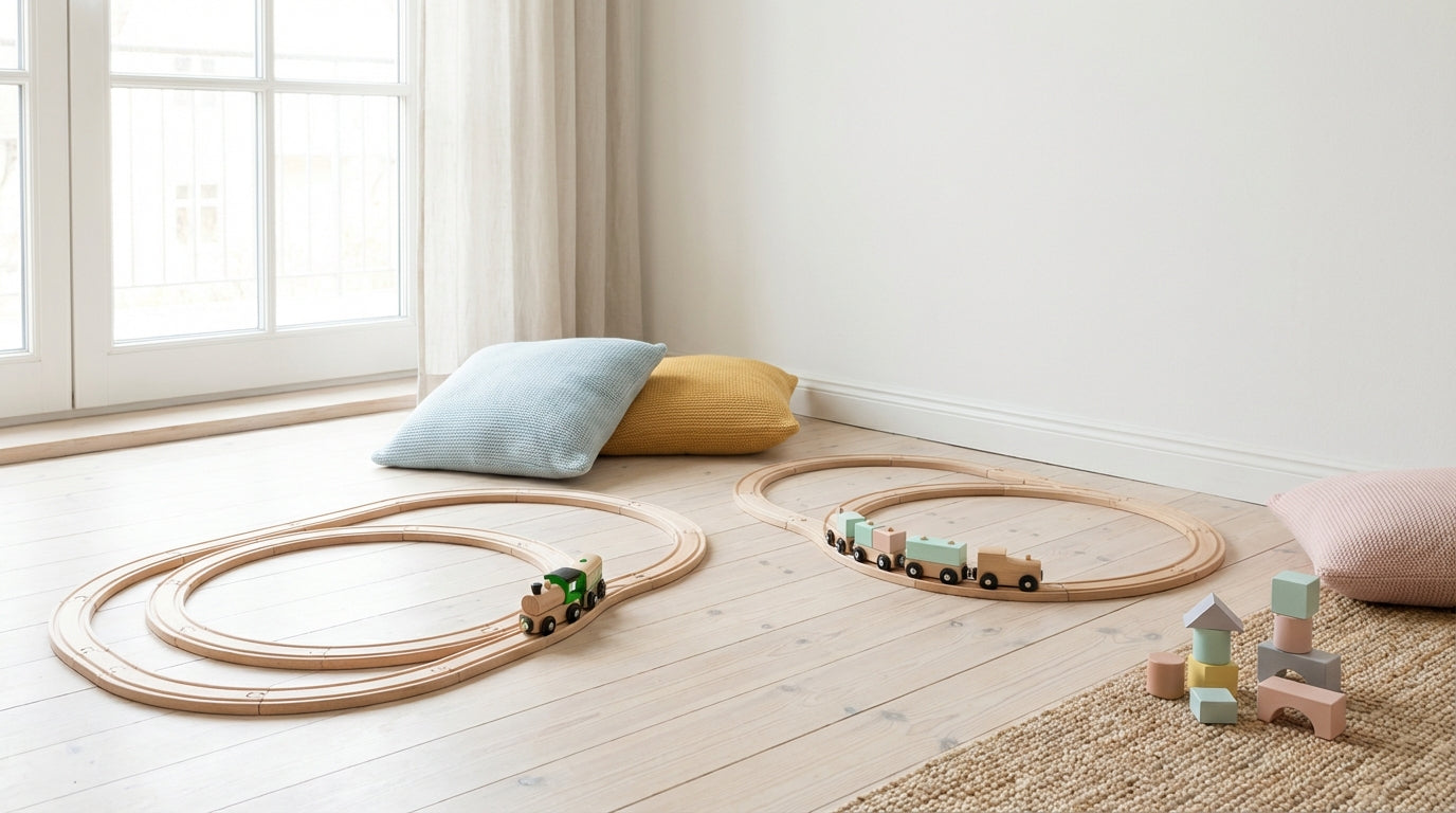 Holzeisenbahn elektrisch vs. klassisch: Was passt zu meinem Kind?