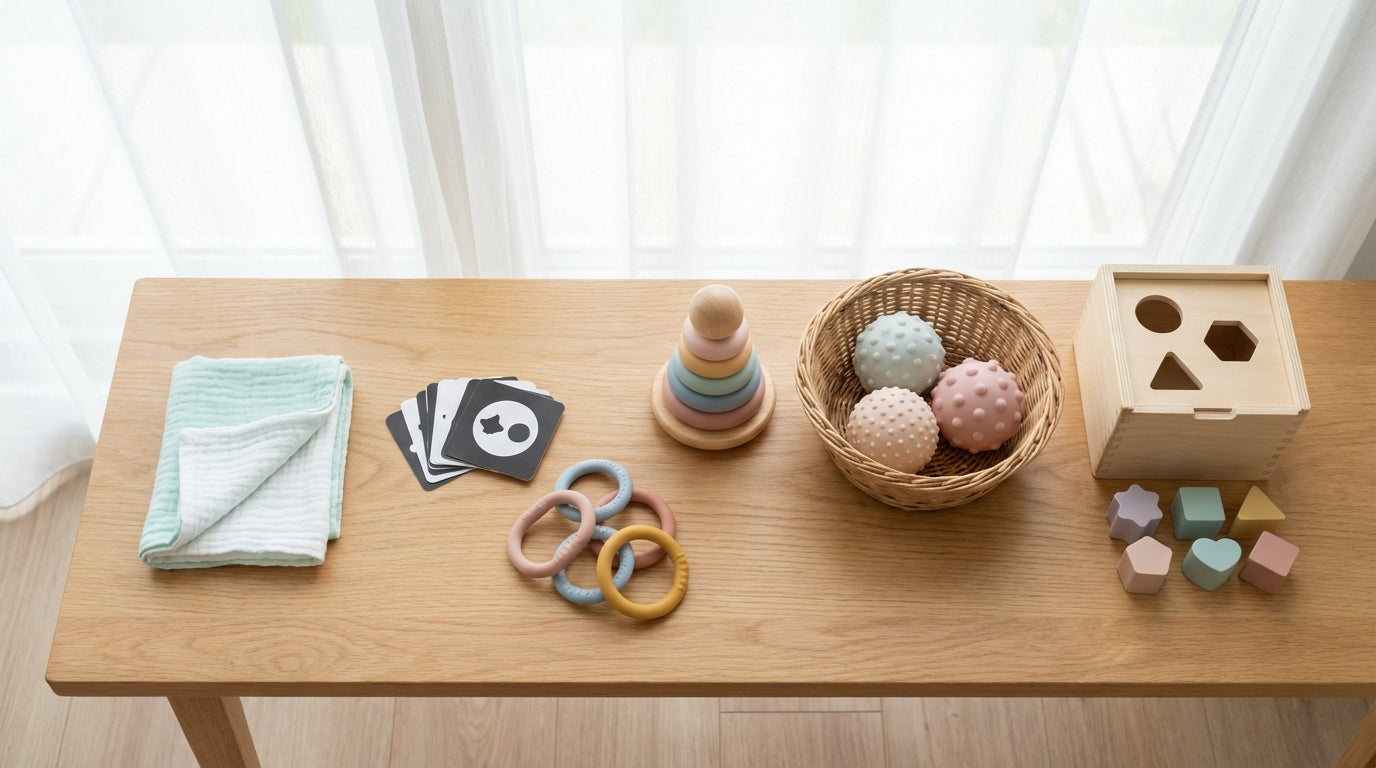 Sensorikspielzeug nach Alter: 0–3 Jahre Spielideen & Sicherheit