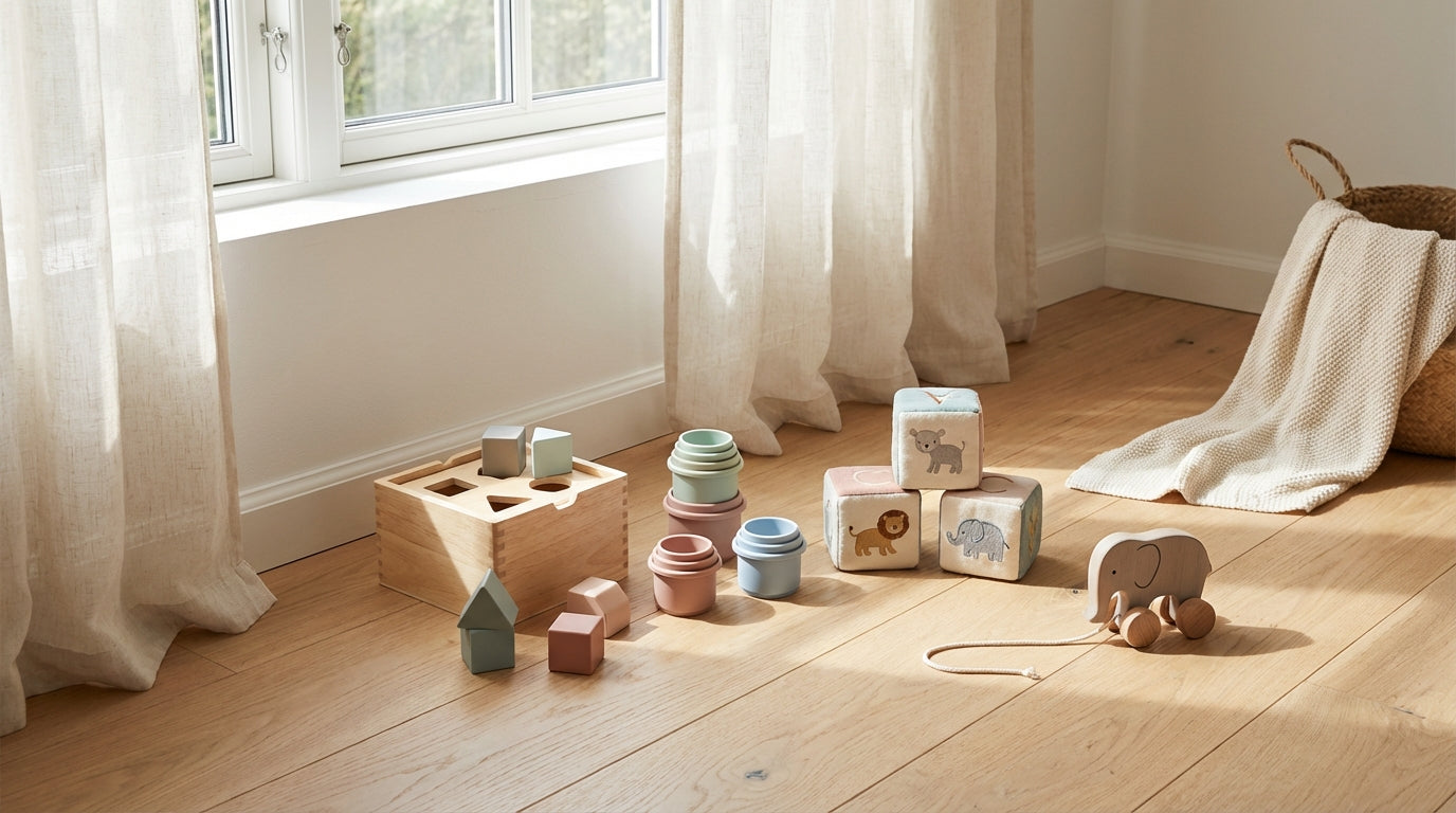 Spielzeug ab 1 Jahr: sinnvolle Ideen, Sicherheit & Auswahlhilfe