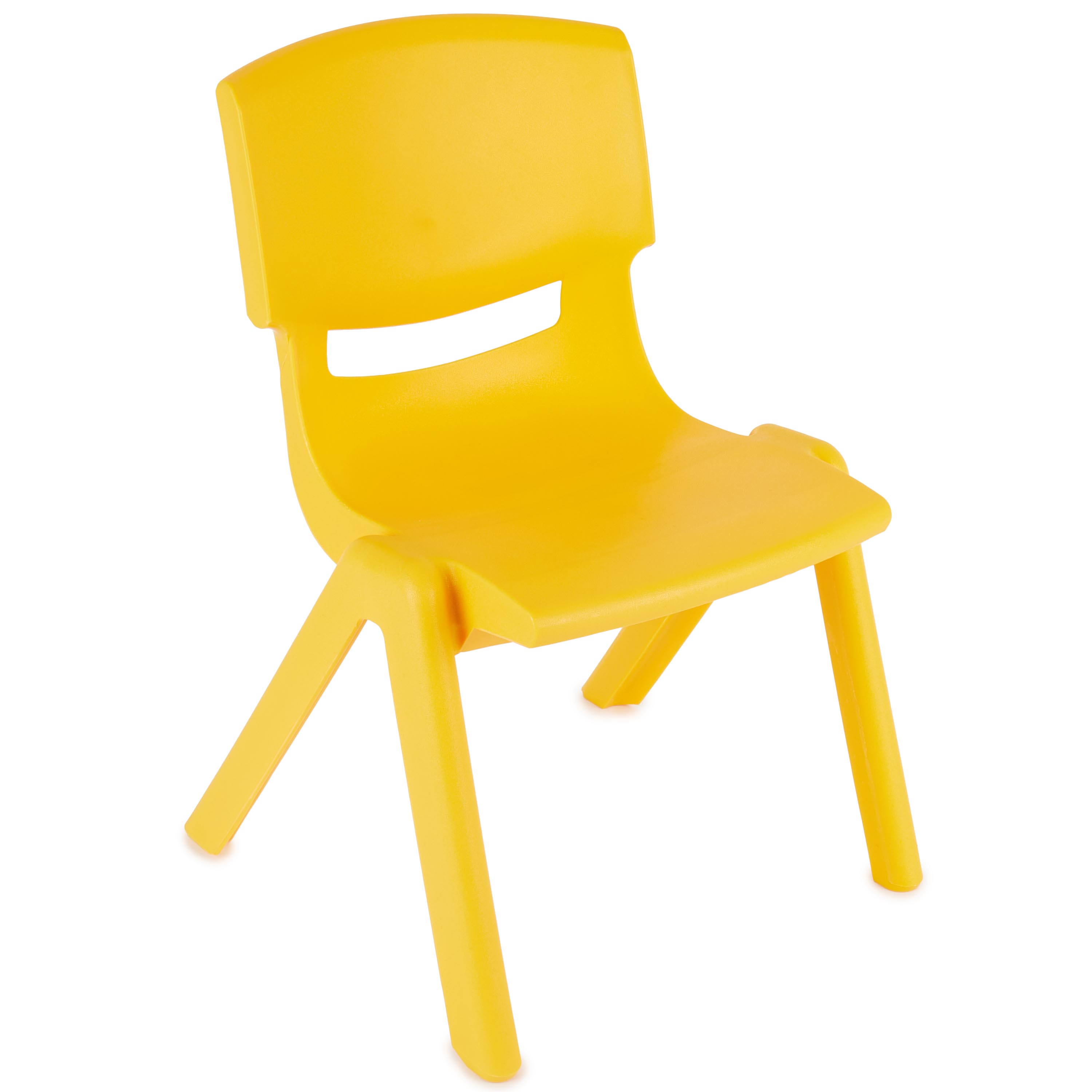 Chaise enfant jaune