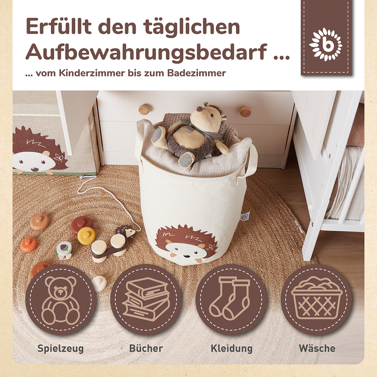 Panier de rangement Hérisson