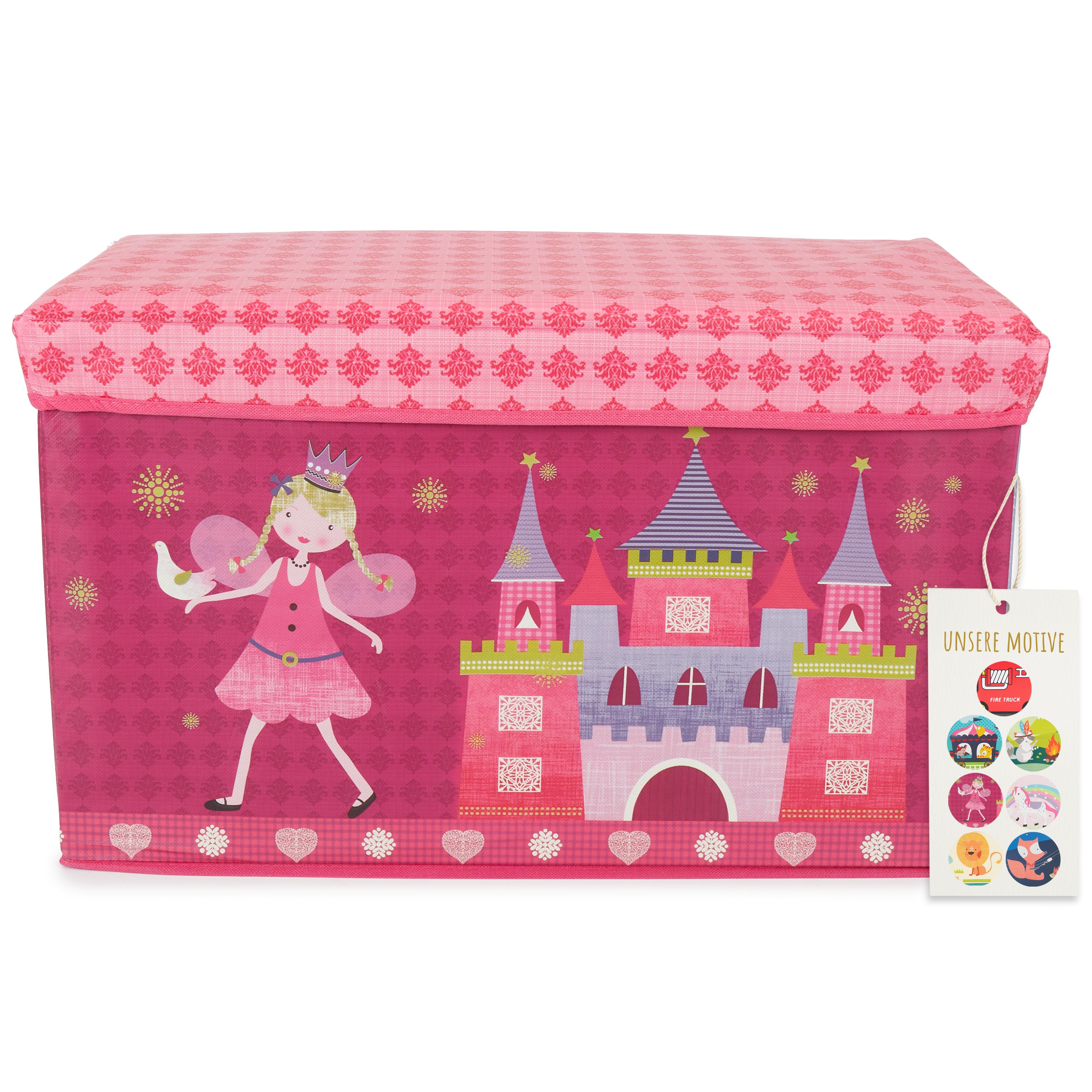 2in1 Staubox & Sitzbank Prinzessin