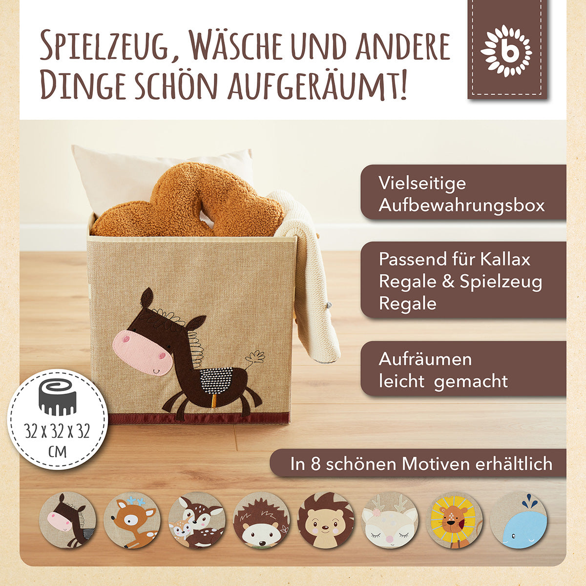 Scatola portaoggetti Asino