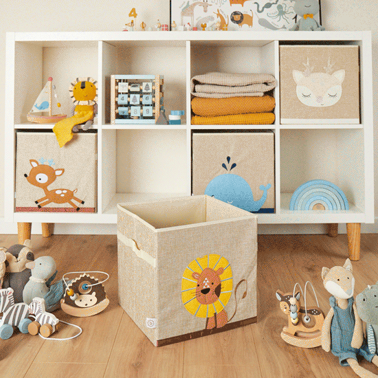 Boîte de rangement Lion