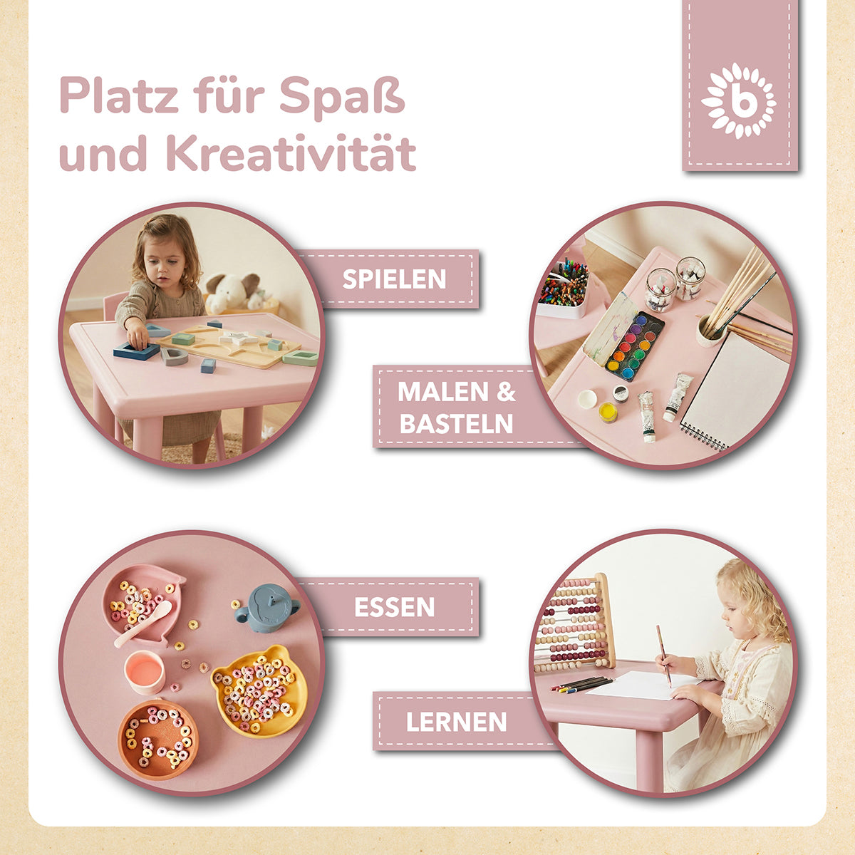 Tavolino dreamy rose