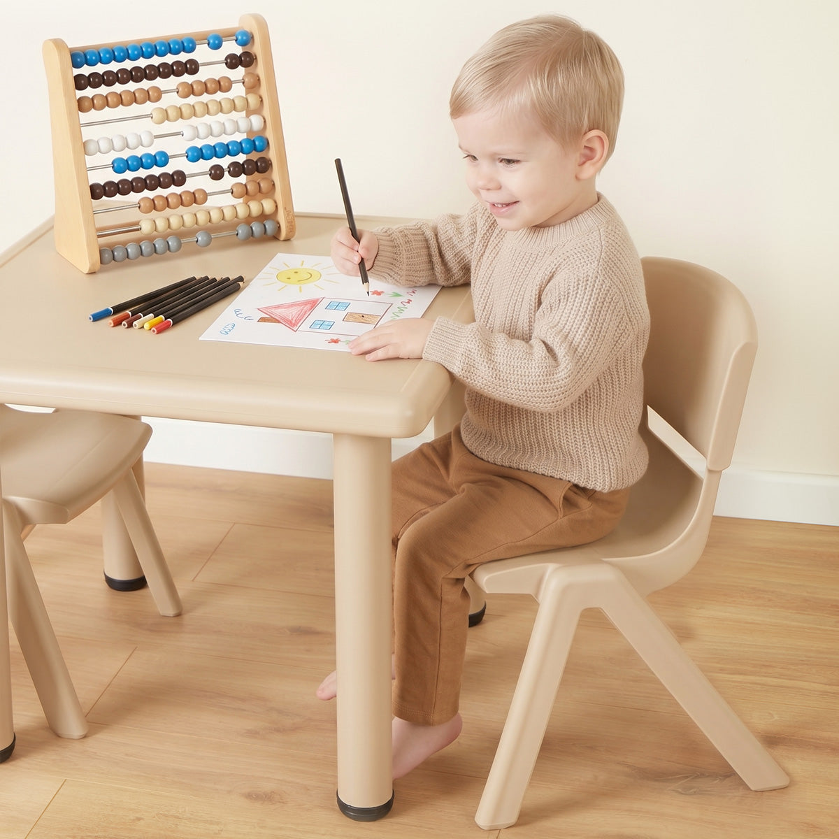 Tisch beige