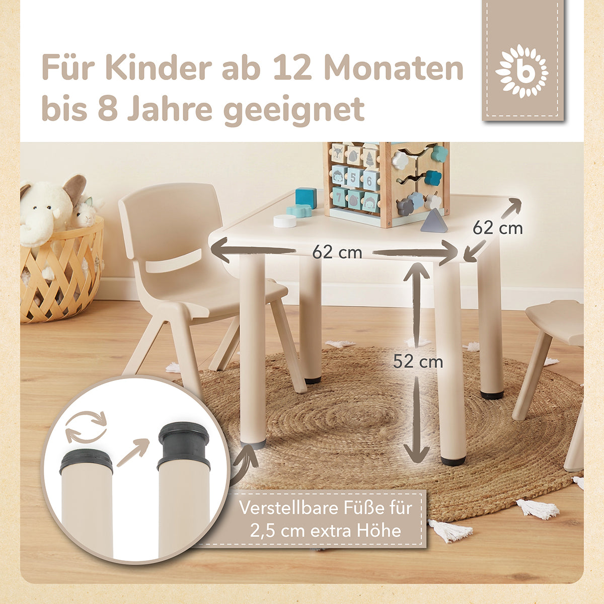 Tisch beige