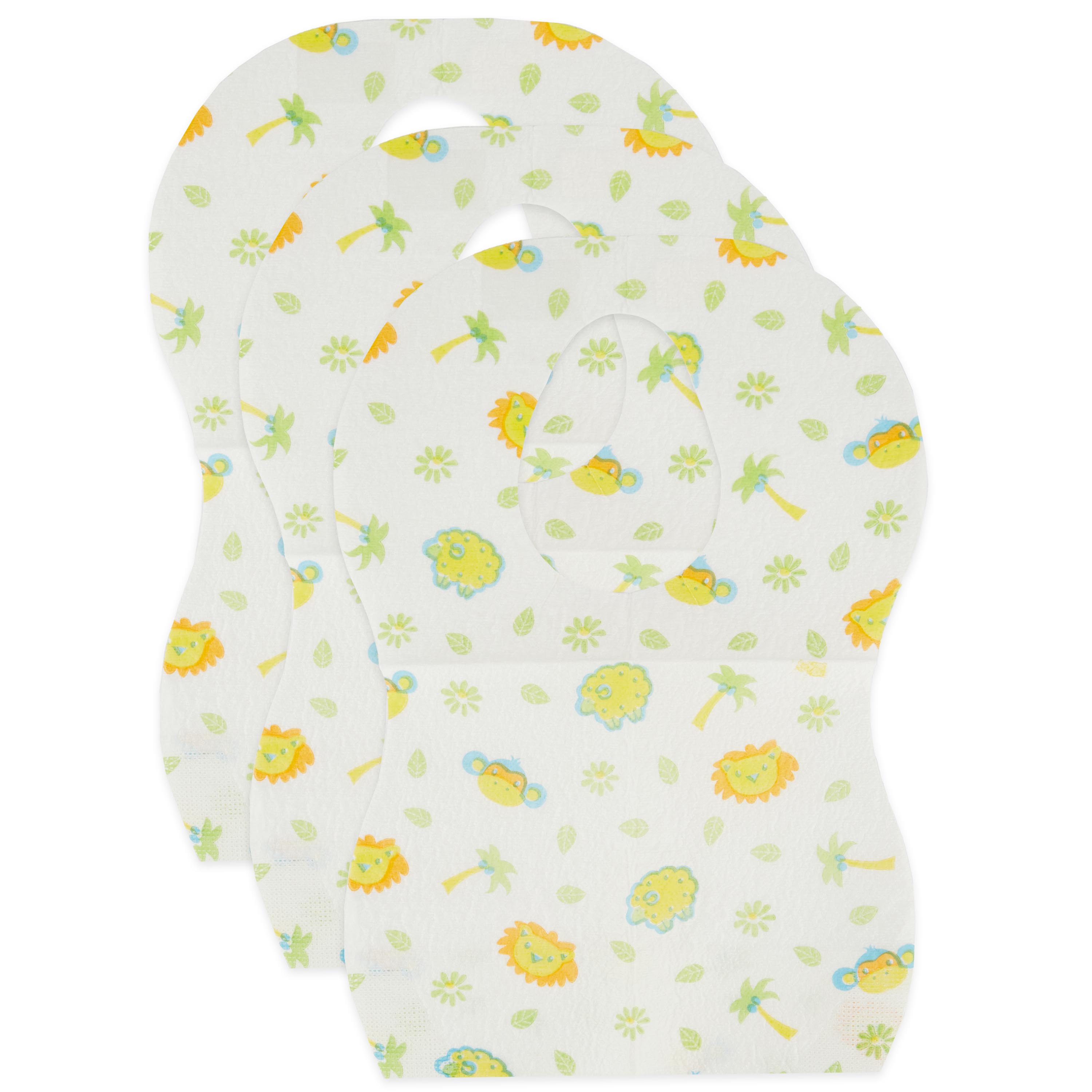 30 Einweg-Lätzchen Safari