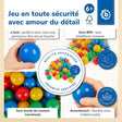 100 Bälle Color Pop - FR Infographic