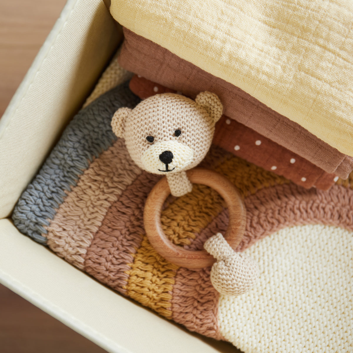 Anello da presa Orsetto con sonaglio