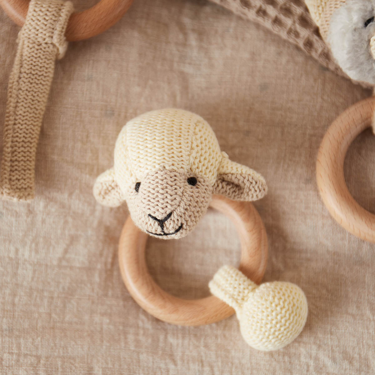 Anello da presa pecorella con sonaglio