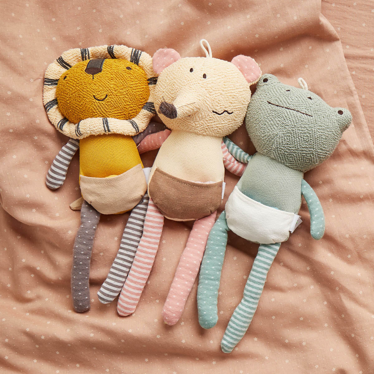 Peluche topolino con doudou