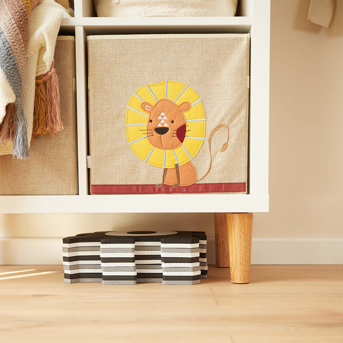 Tappetino puzzle numeri Black & White