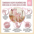 1x Kindertisch Silver & 2x Kinderstuhl Dreamy Rose - ES Infographic