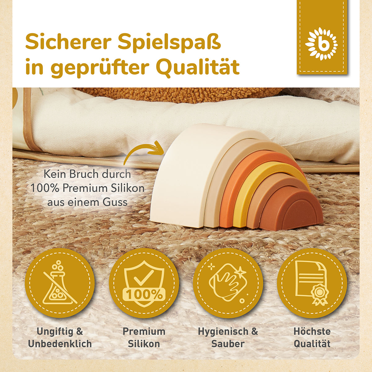 Arcobaleno in silicone Chocolate Bliss