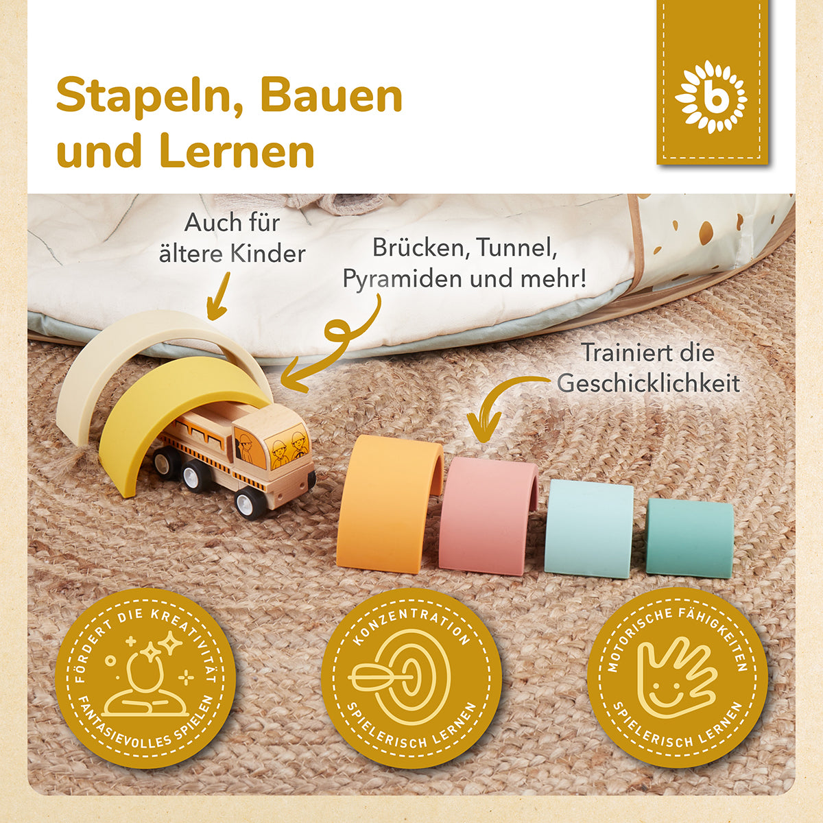 Arcobaleno in silicone Tropical Vibes