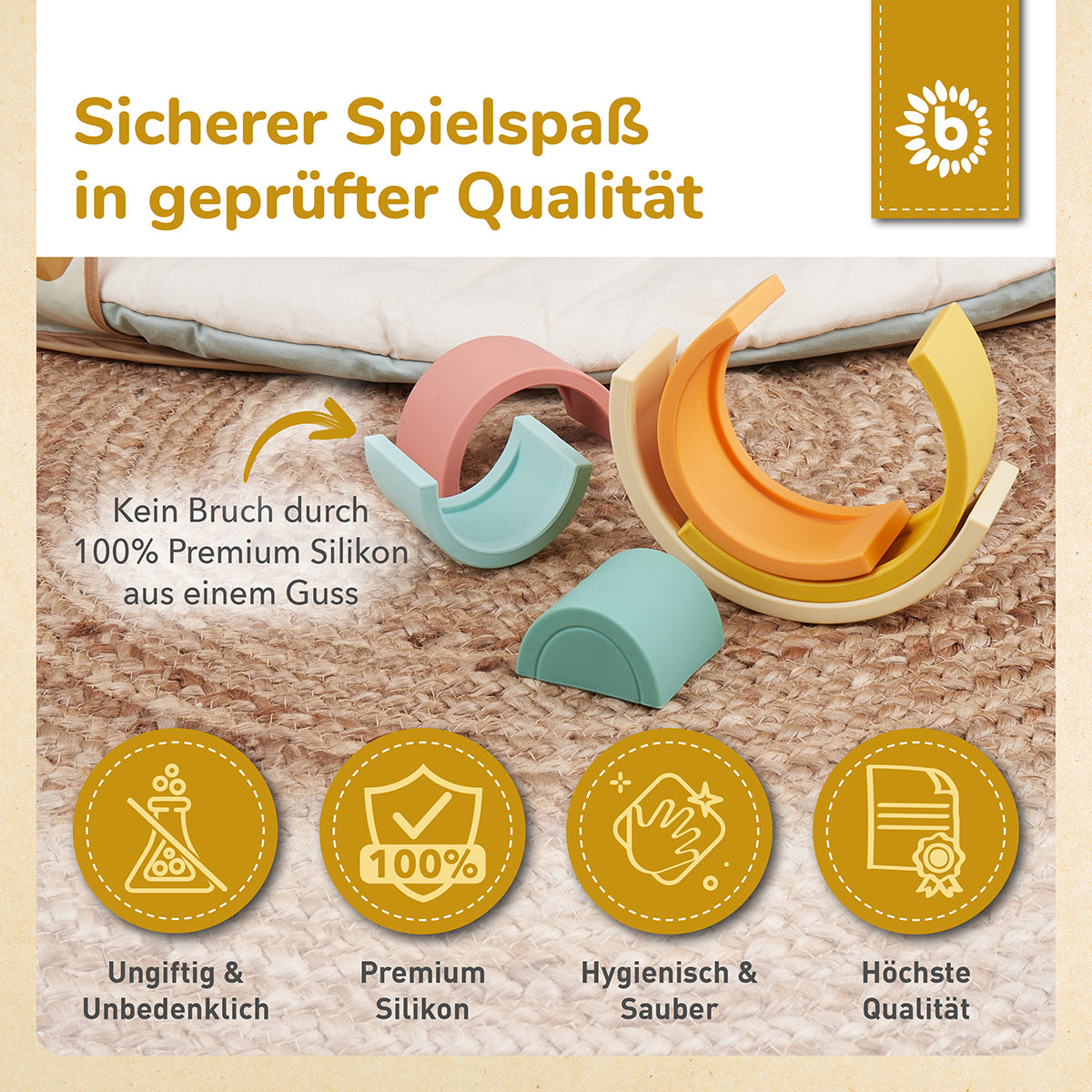 Arcobaleno in silicone Tropical Vibes