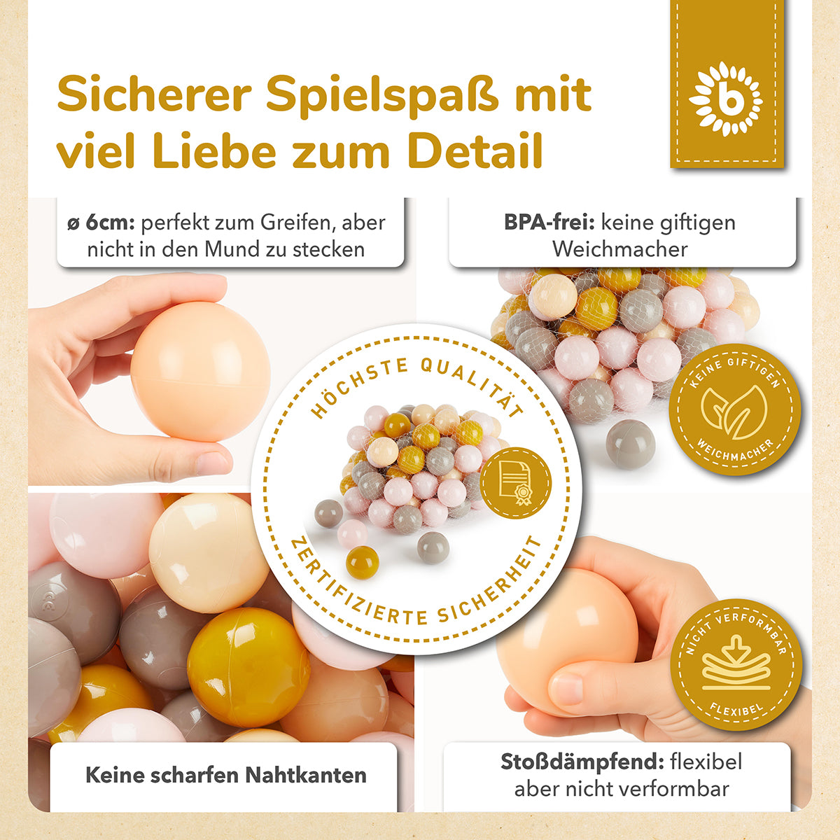 Palline Sunrise 100 pezzi