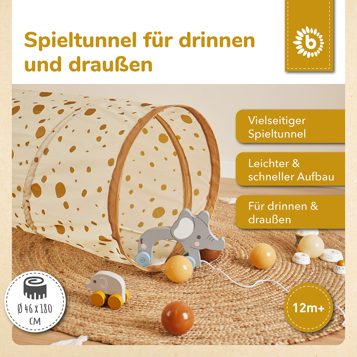 Tunnel de jeu pop-up Dots