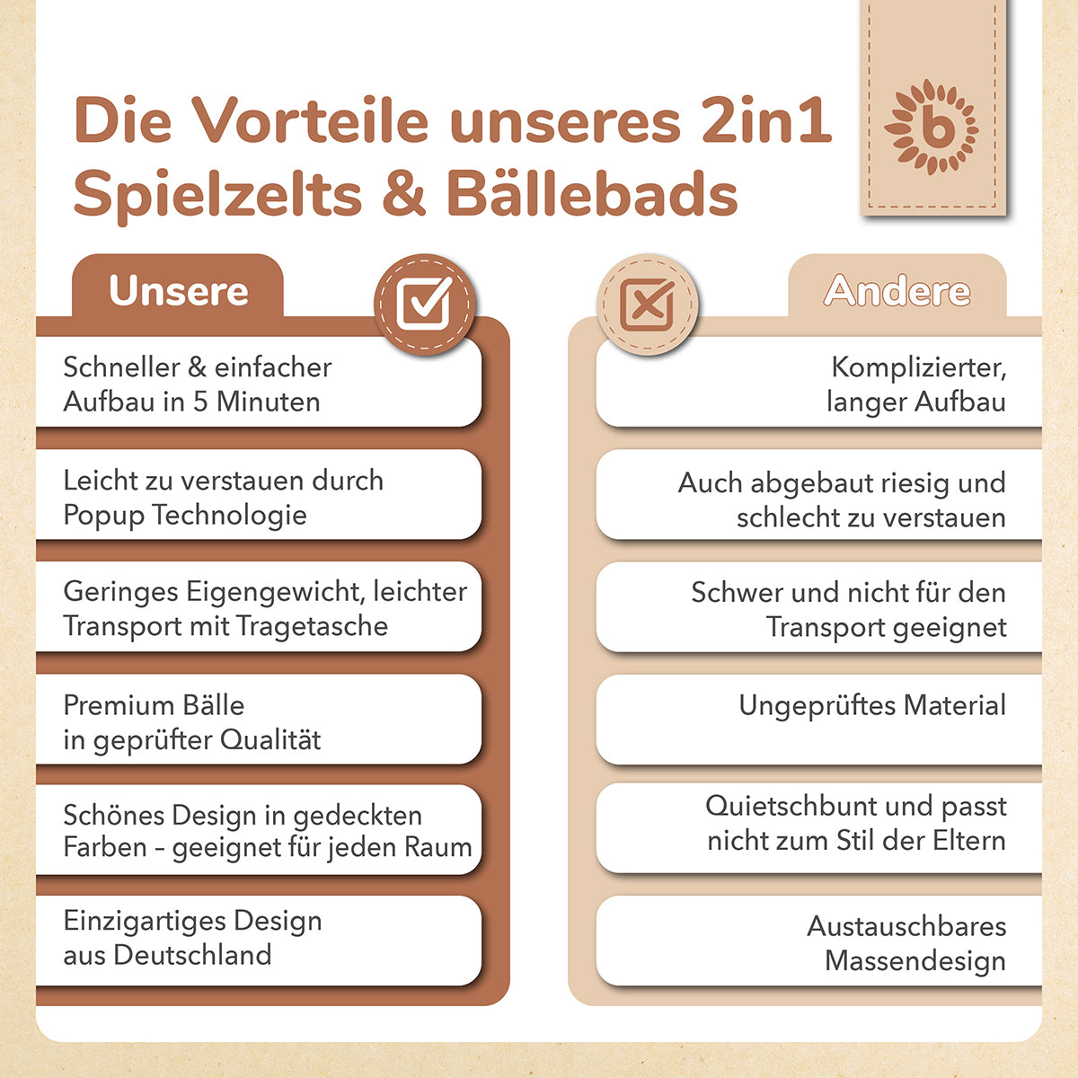 Tenda gioco Pop Up e piscina di palline Vintage Flowers con 50 palline