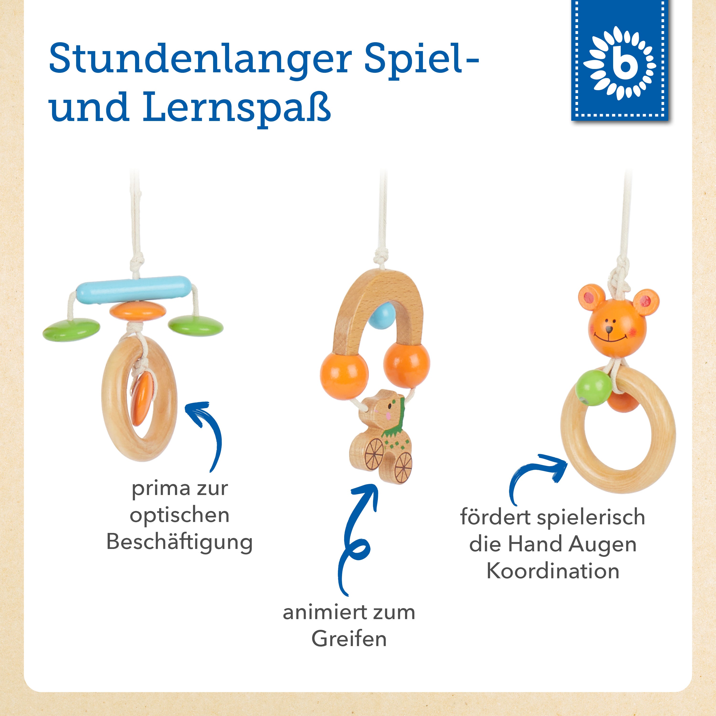 Arche d'éveil Trendy - réglable en hauteur