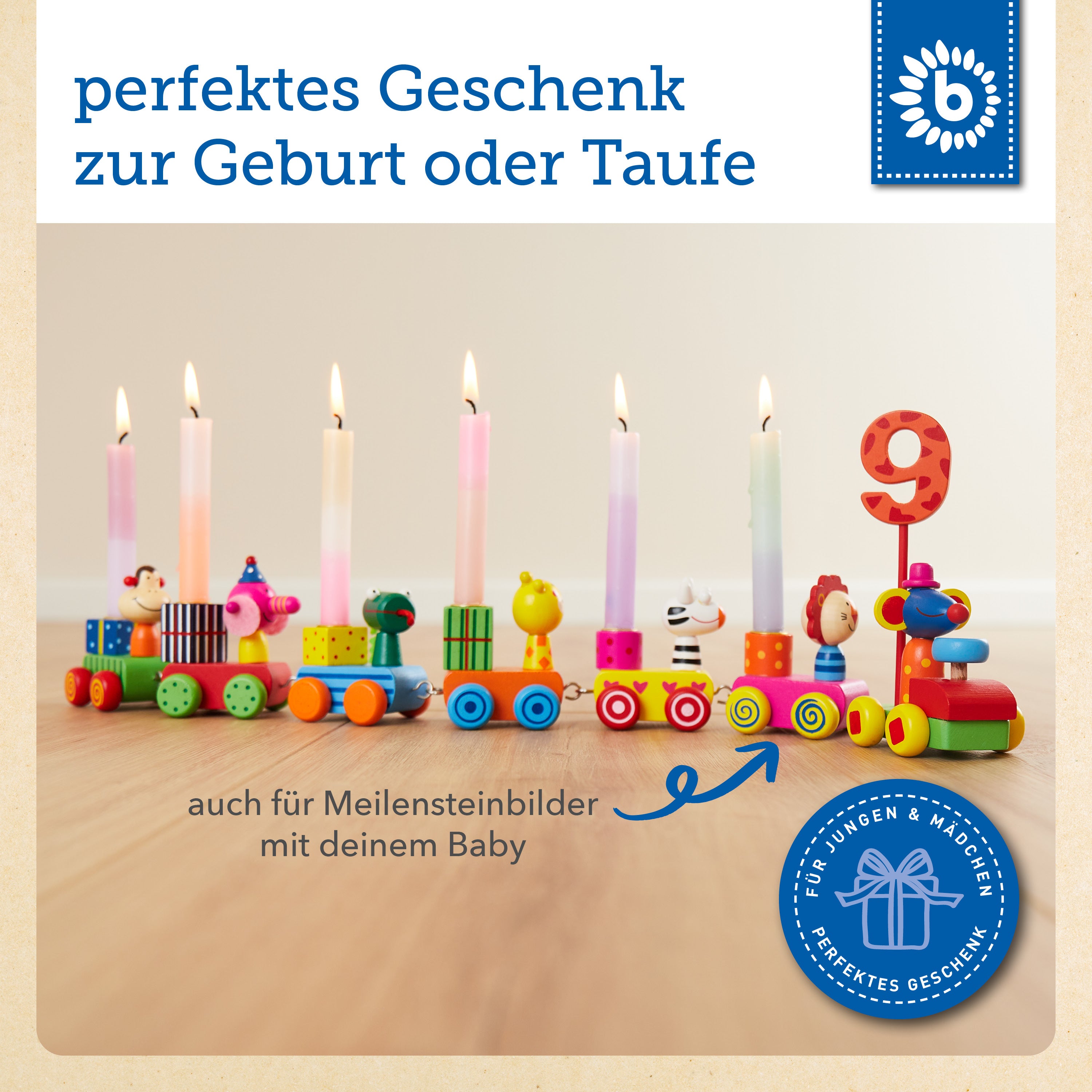 Train d'anniversaire Safari