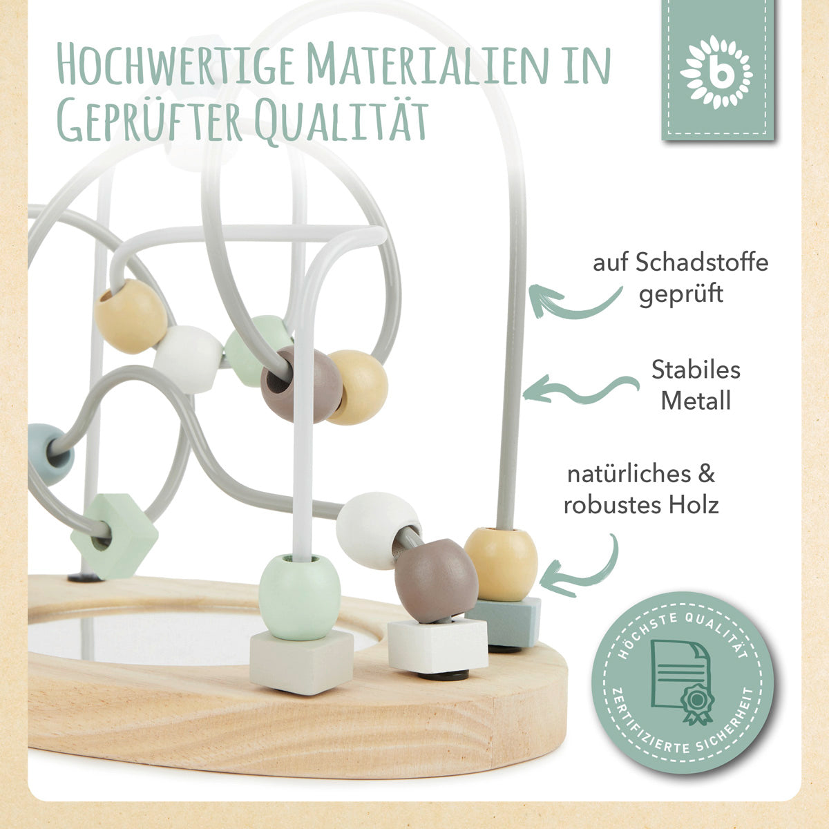 Labirinto di motricità con specchio reef