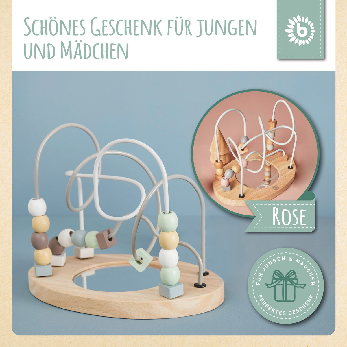 Labirinto di motricità con specchio reef