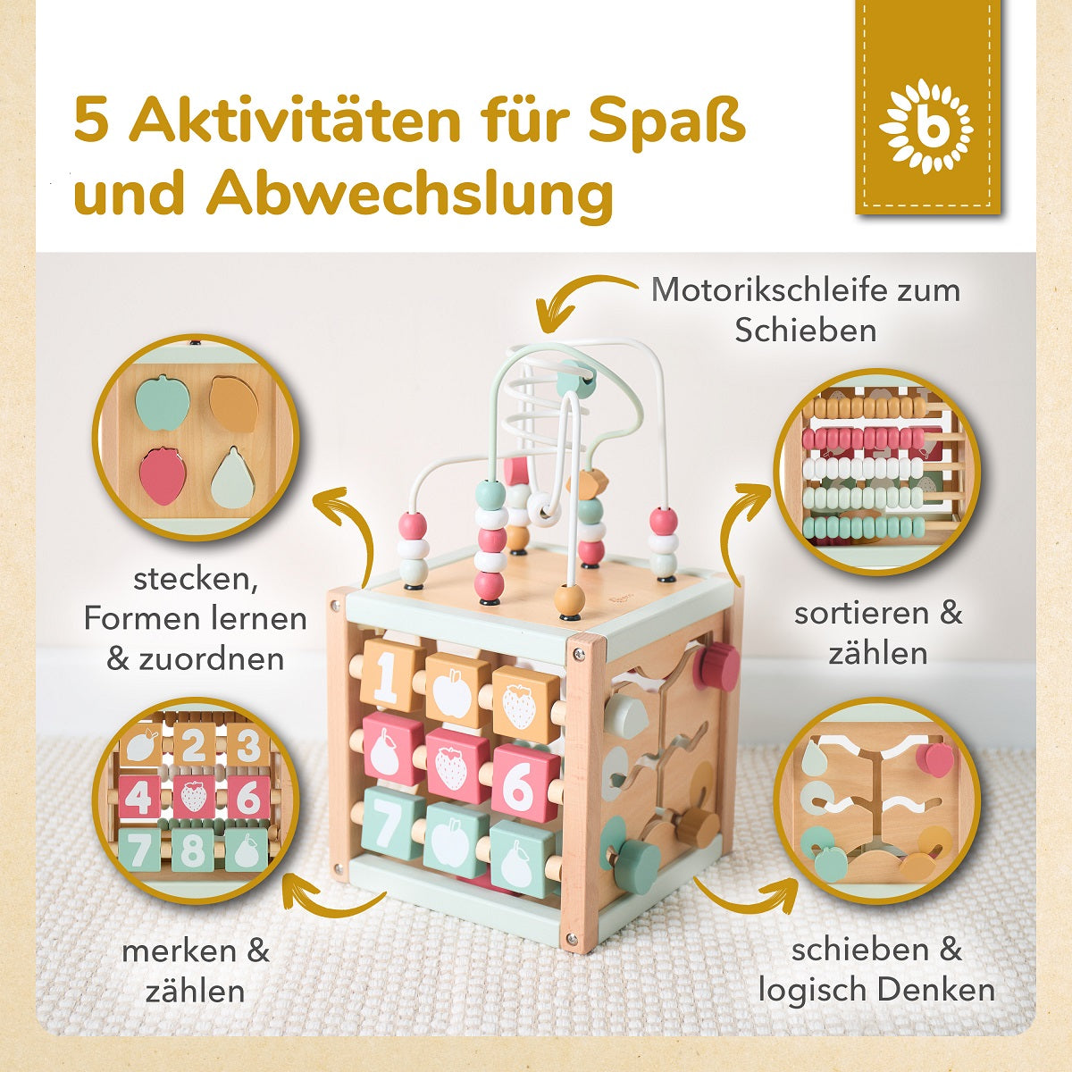 CUBO DELLE ATTIVITÀ BERRY FSC®