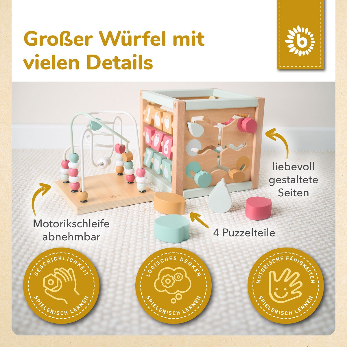 CUBO DELLE ATTIVITÀ BERRY FSC®