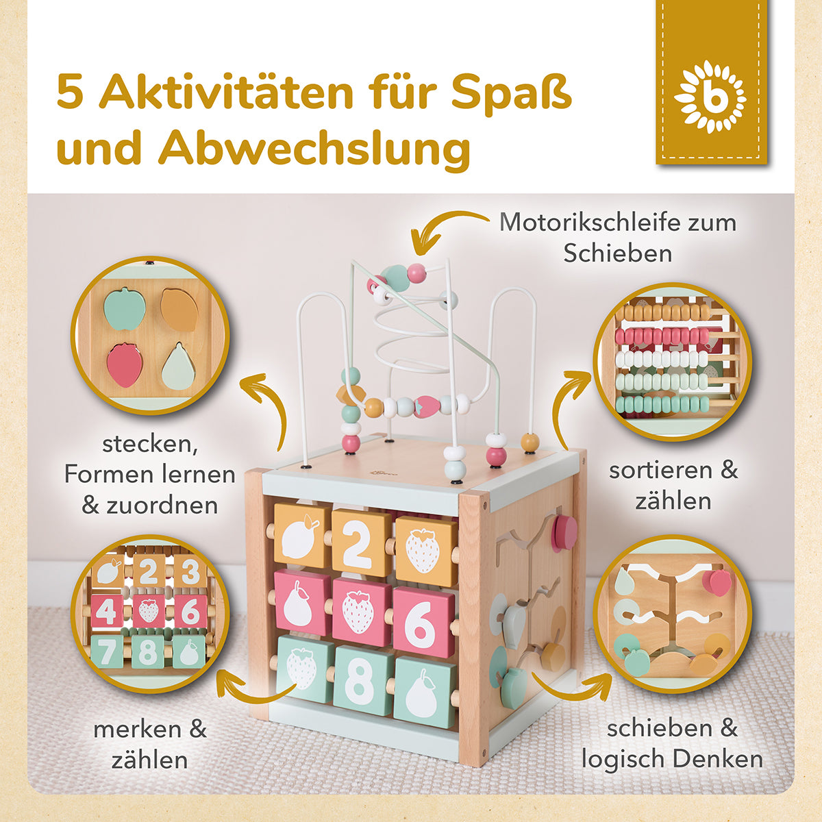 CUBO DELLE ATTIVITÀ BERRY XXL FSC®