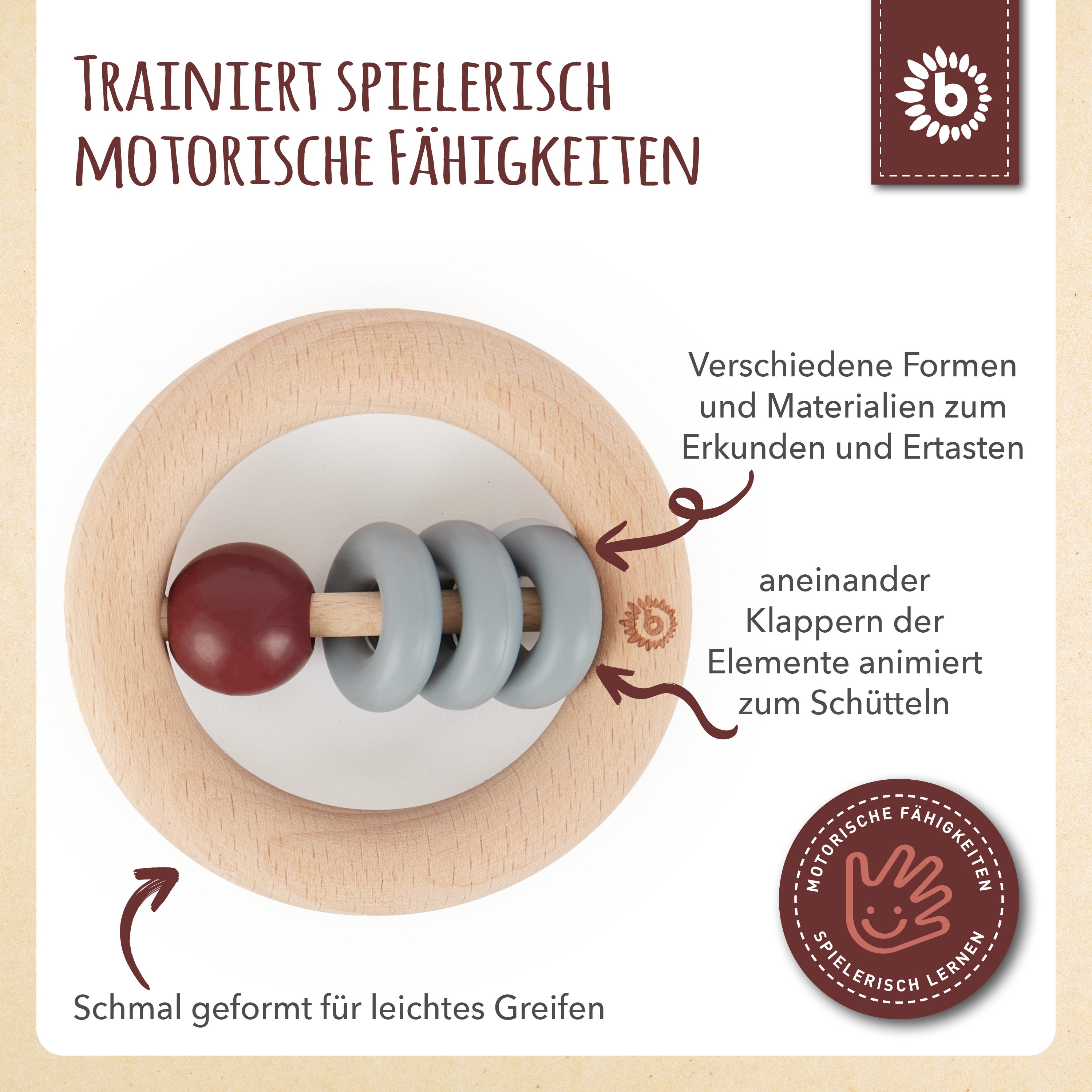 Anello da dentizione Hazy