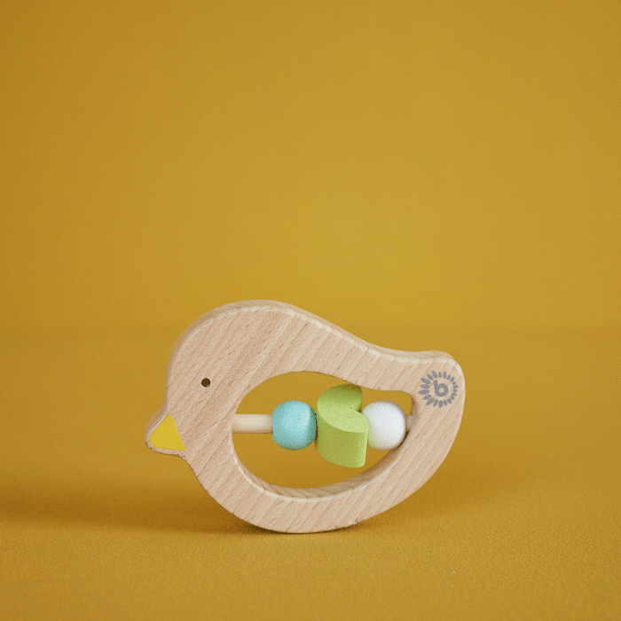 Anneau de dentition oiseau light teal