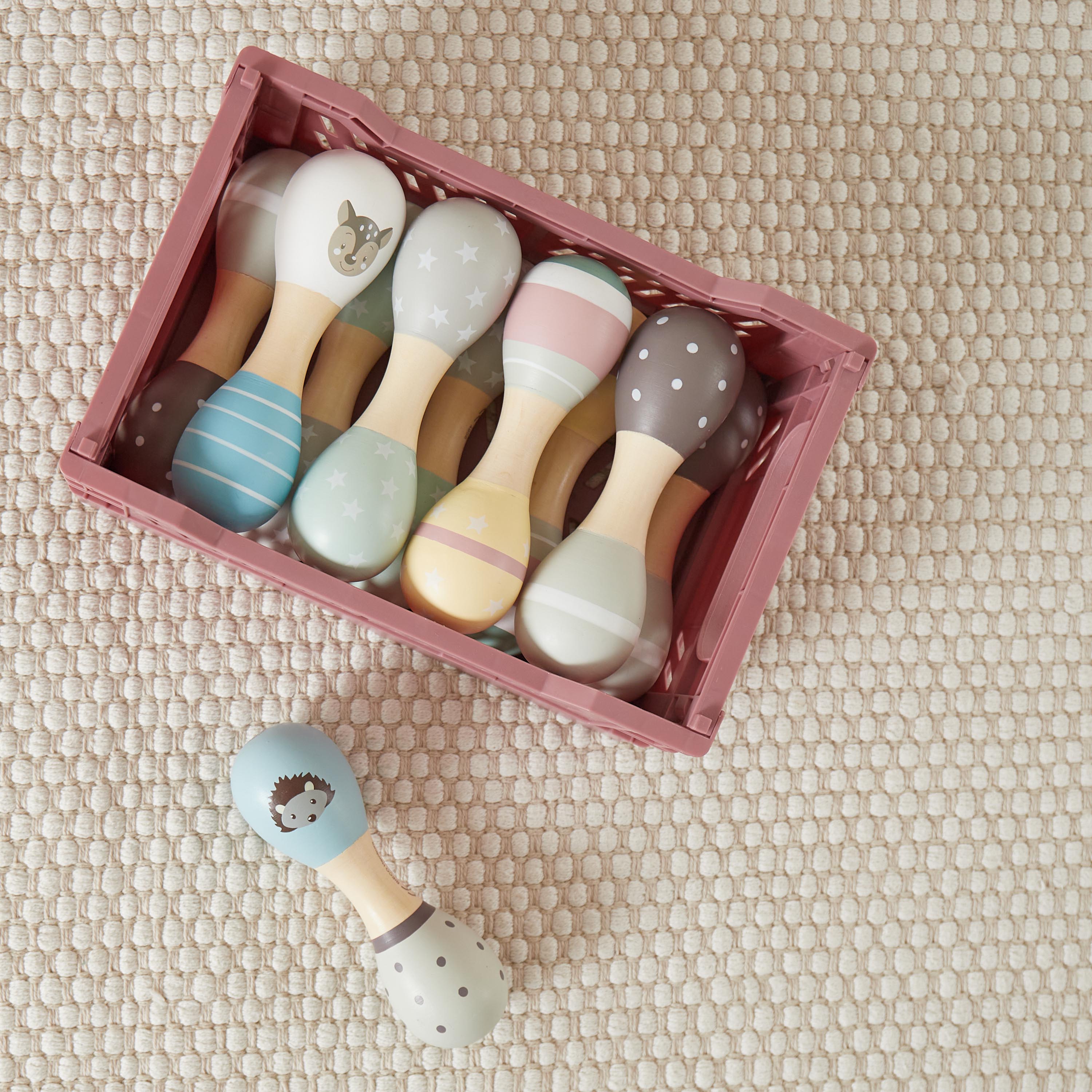 Hochets haltères – lot de 2