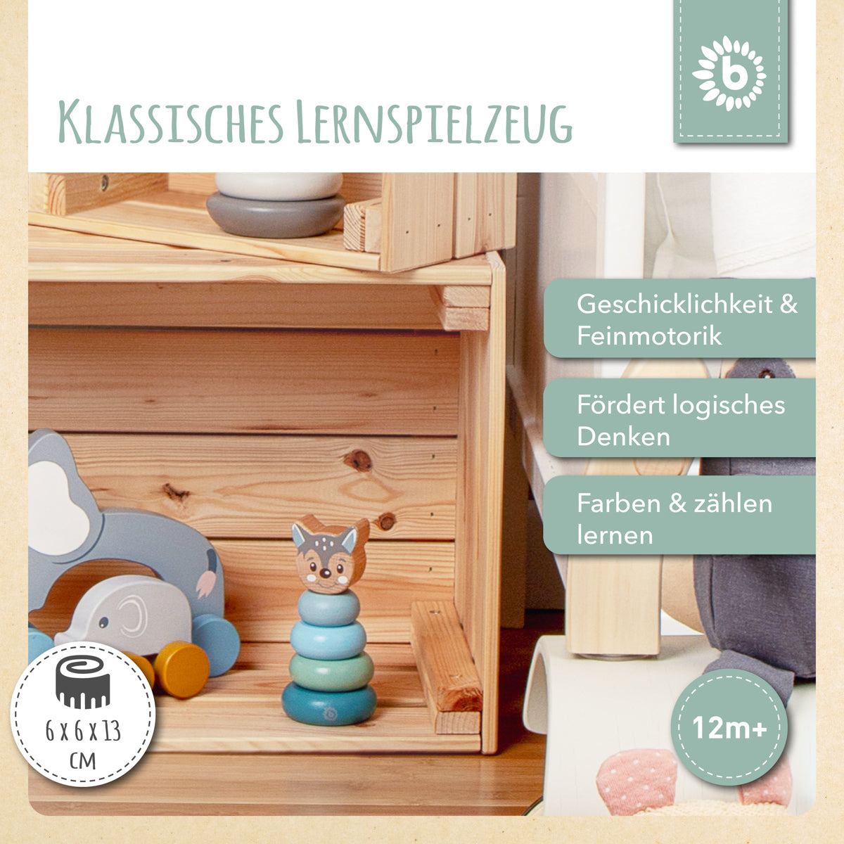 Mini torre impilabile cerbiatto