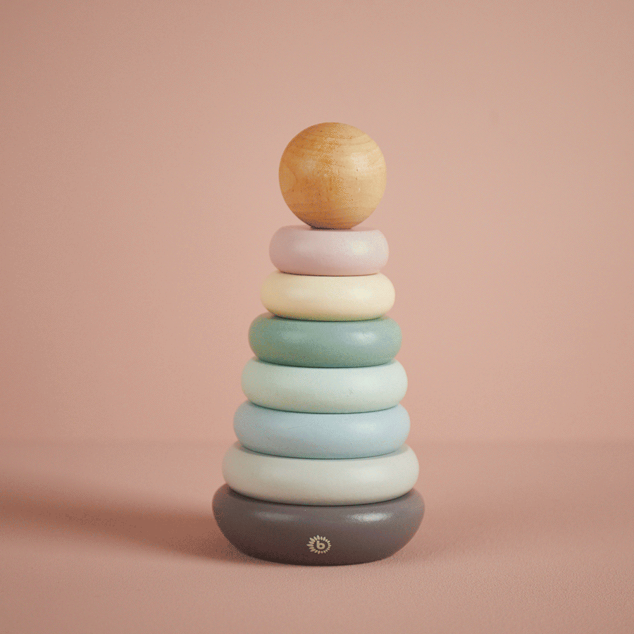 Tour à empiler rose FSC®