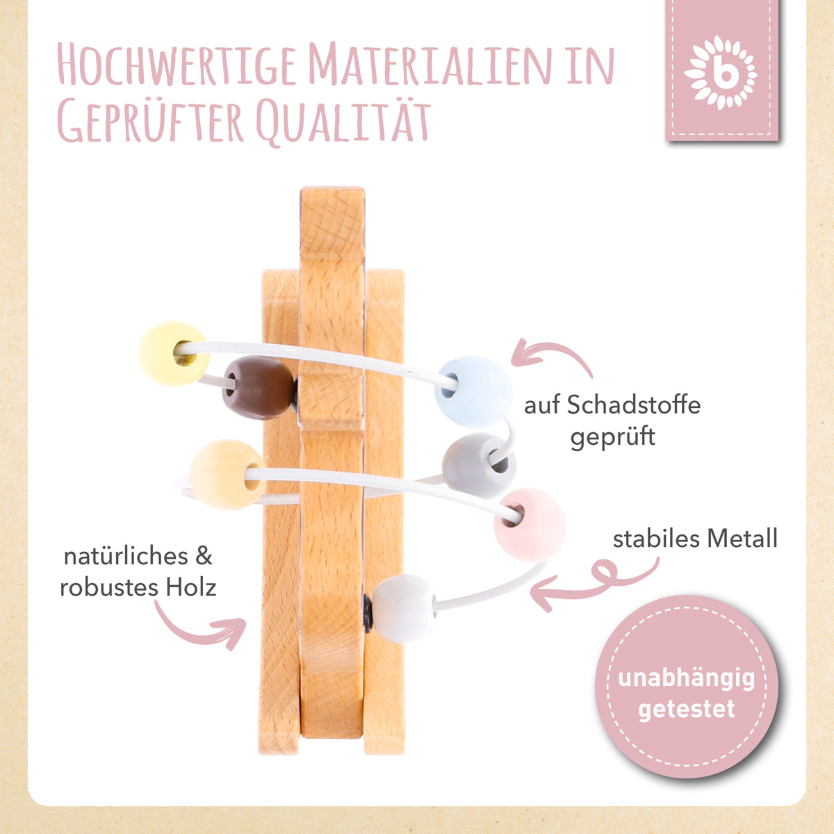 Labirinto di motricità con dondolo cerbiatto