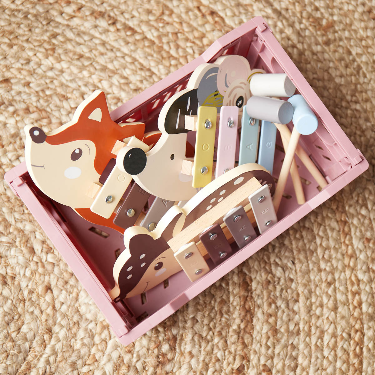 Mini xilofono riccio