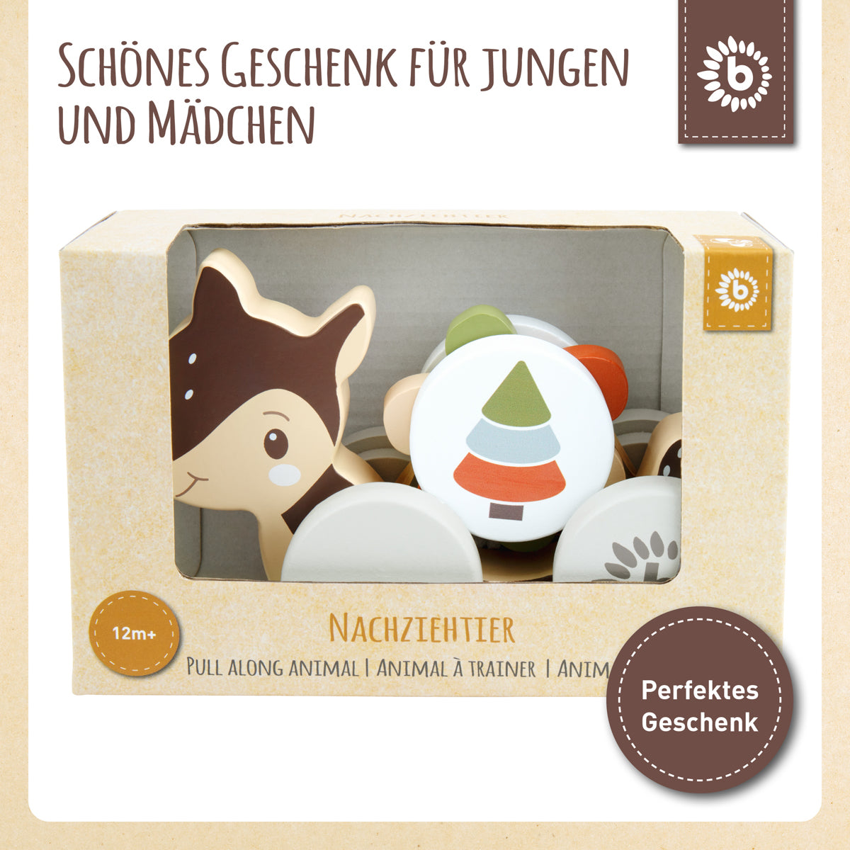 Cerbiatto da trainare